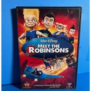 Meet the Robinsons (2007 DVD) Disney Animation Movie - Complete w/ Case & Disc